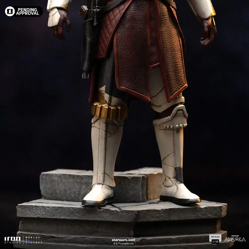 Star Wars Ahsoka Art Scale 1/10 Captain Enoch szobor figura 22 cm termékfotó