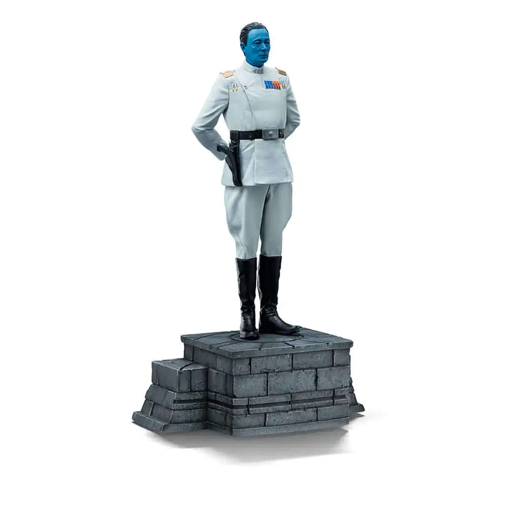 Star Wars Ahsoka Art Scale 1/10 Grand Admiral Thrawn szobor figura 25 cm termékfotó