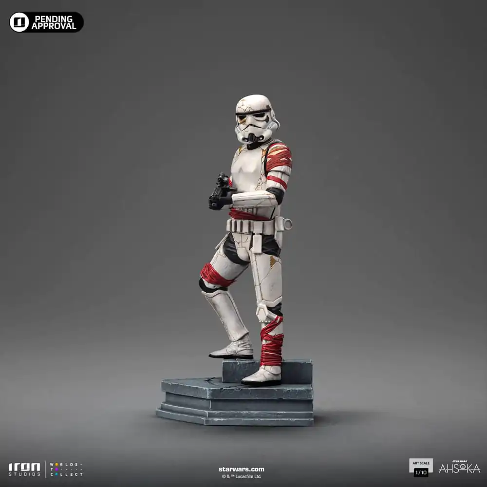 Star Wars Ahsoka Art Scale 1/10 Night Trooper szobor figura 21 cm termékfotó