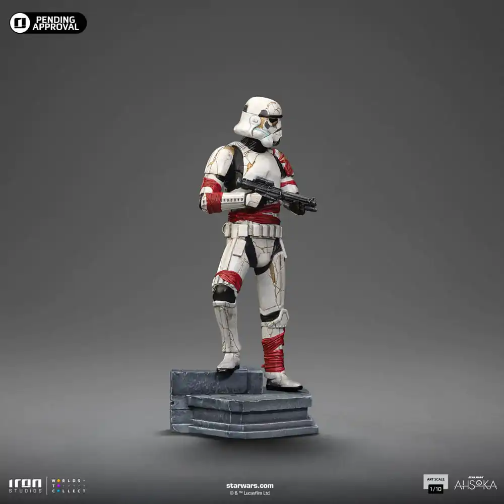 Star Wars Ahsoka Art Scale 1/10 Night Trooper szobor figura 21 cm termékfotó