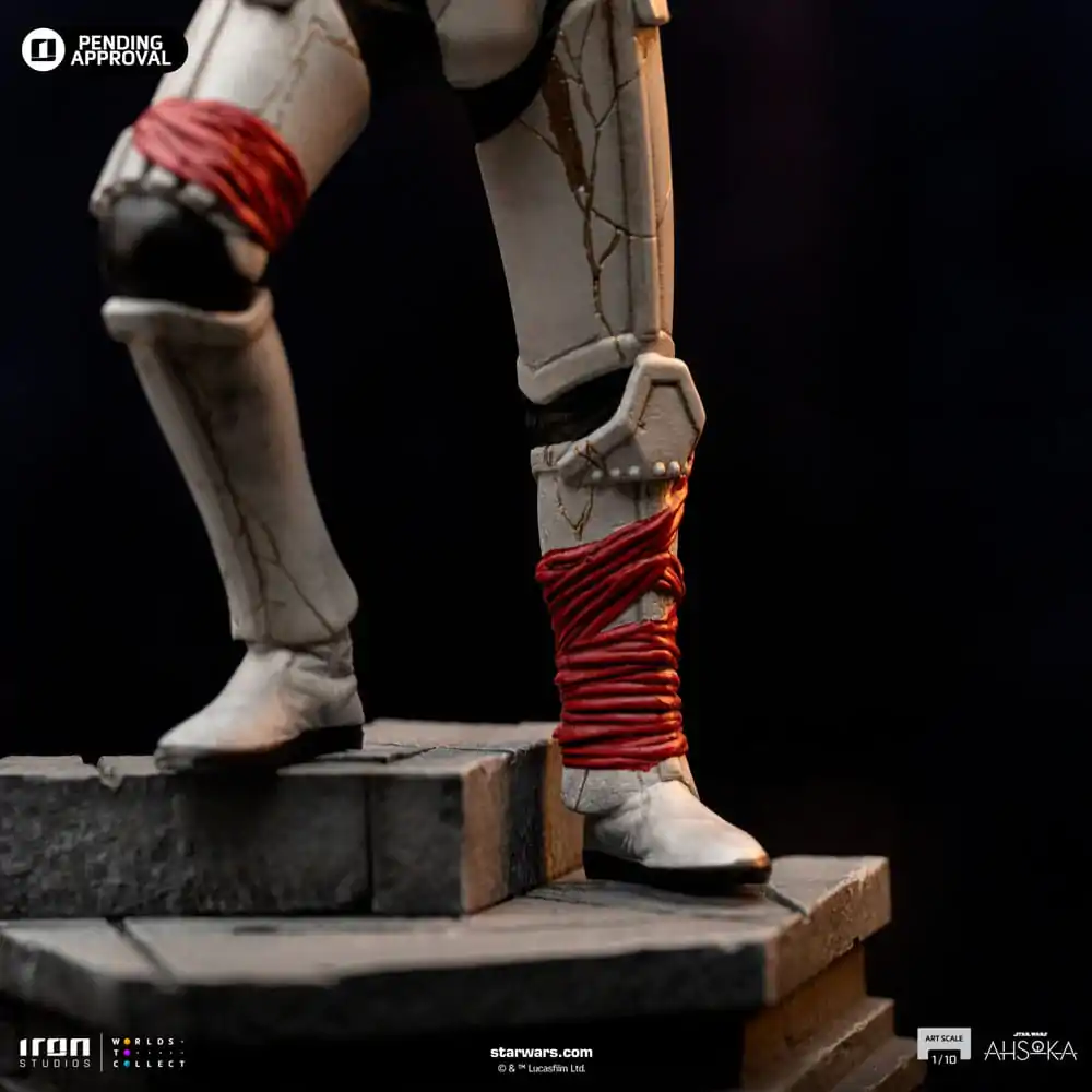 Star Wars Ahsoka Art Scale 1/10 Night Trooper szobor figura 21 cm termékfotó