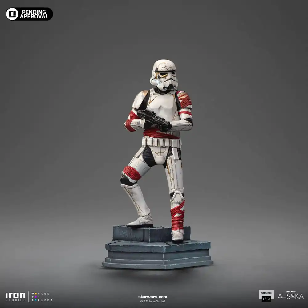 Star Wars Ahsoka Art Scale 1/10 Night Trooper szobor figura 21 cm termékfotó