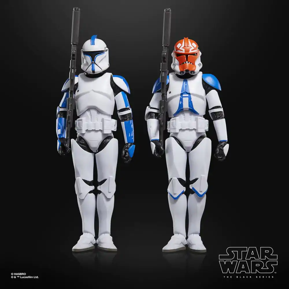 Star Wars: Ahsoka Black Series Phase I Clone Trooper Lieutenant & 332nd Ahsoka's Clone Trooper 2 db-os akciófigura csomag 15 cm termékfotó