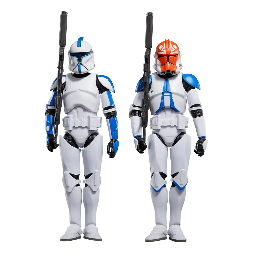 Star Wars: Ahsoka Black Series Phase I Clone Trooper Lieutenant & 332nd Ahsoka's Clone Trooper 2 db-os akciófigura csomag 15 cm termékfotó