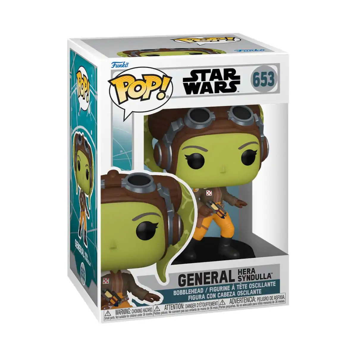 Star Wars: Ahsoka Funko POP! Vinyl figura General Hera Syndulla 9 cm termékfotó