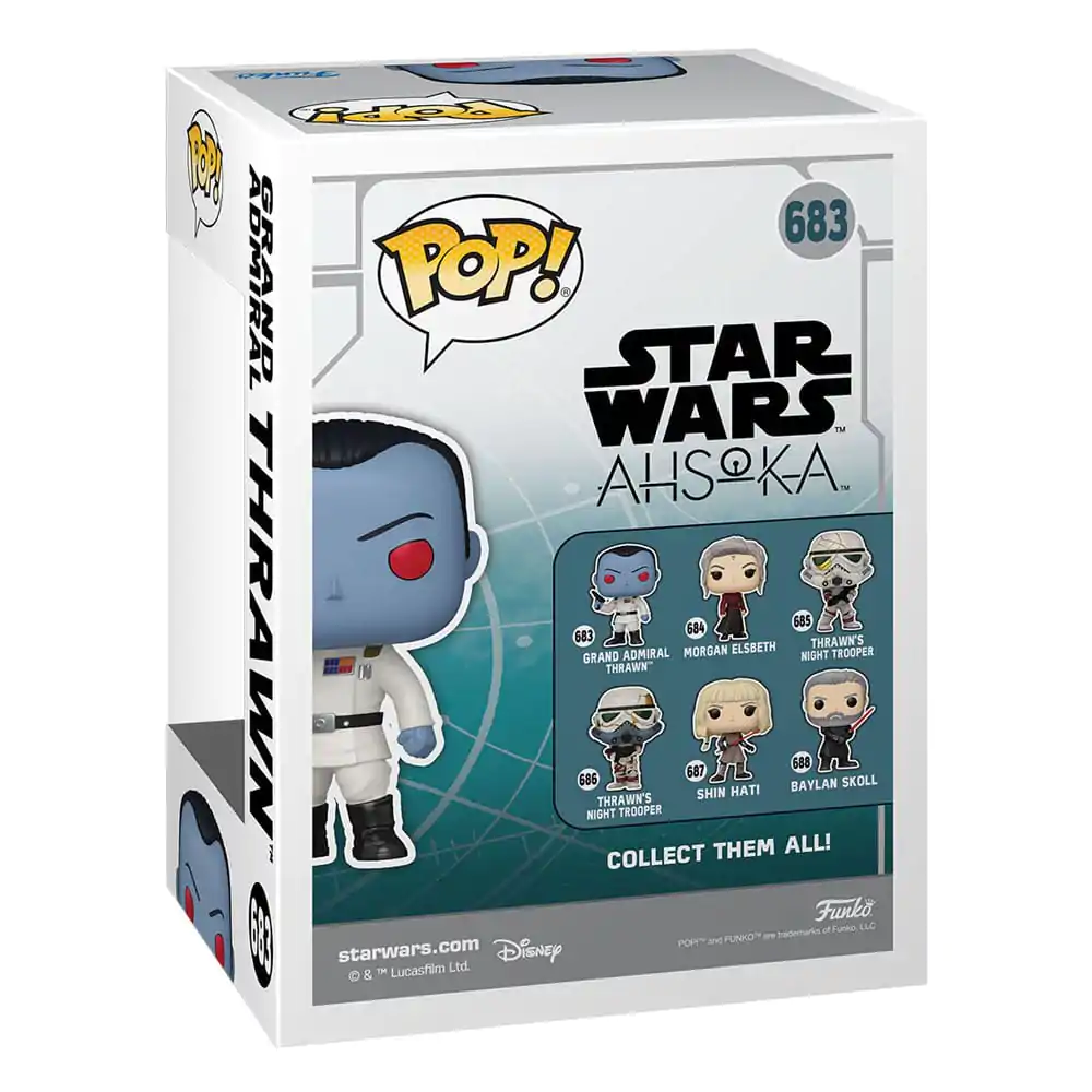 Star Wars: Ahsoka Funko POP! Vinyl figura S2 - Grand Admiral Thrawn 9 cm termékfotó