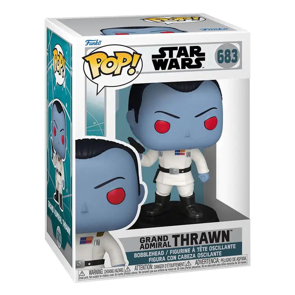 Star Wars: Ahsoka Funko POP! Vinyl figura S2 - Grand Admiral Thrawn 9 cm termékfotó