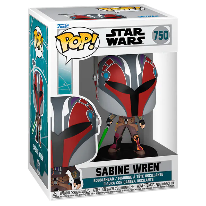 Star Wars: Ahsoka Funko POP! Vinyl figura S3- Sabine Wren 9 cm termékfotó