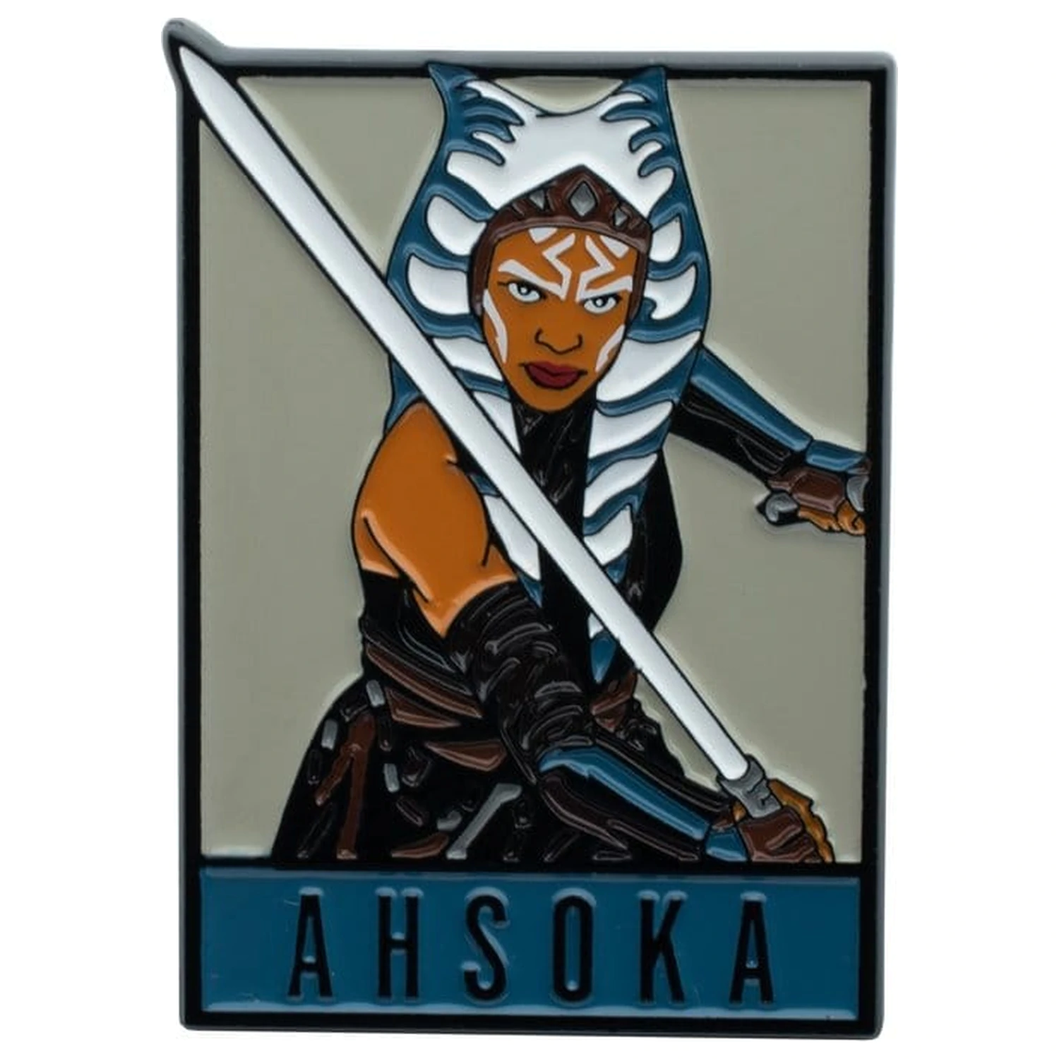 Star Wars: Ahsoka Tano Card kitűző termékfotó