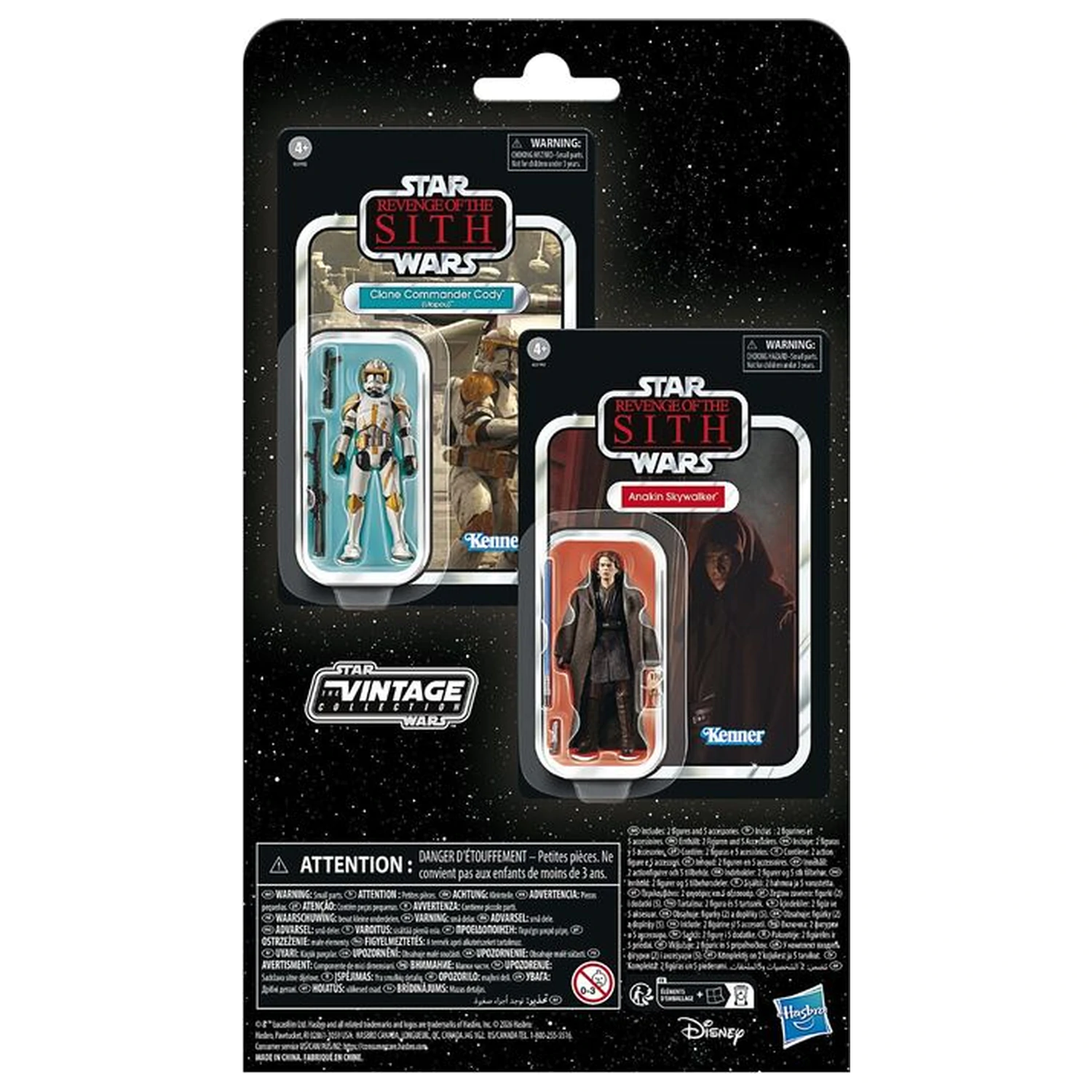 Star Wars Anakin Skywalker & Clone Commander Cody Utapau figura csomag 9.5cm termékfotó