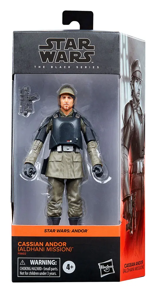 Star Wars: Andor Black Series Cassian Andor (Aldhani Mission) akciófigura 15 cm termékfotó
