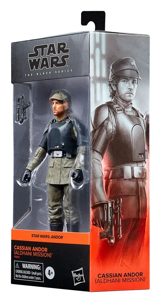 Star Wars: Andor Black Series Cassian Andor (Aldhani Mission) akciófigura 15 cm termékfotó