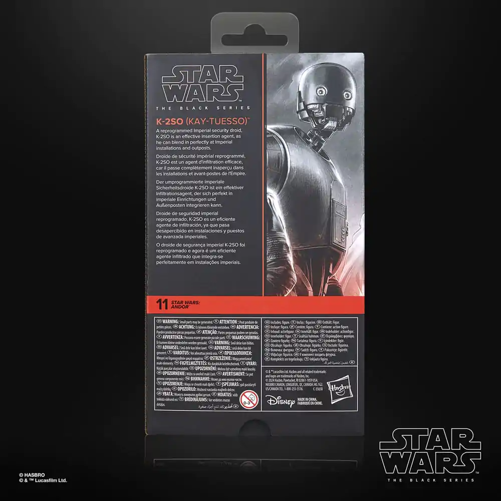 Star Wars: Andor Black Series K-2SO (Kay-Tuesso) akciófigura 15 cm termékfotó