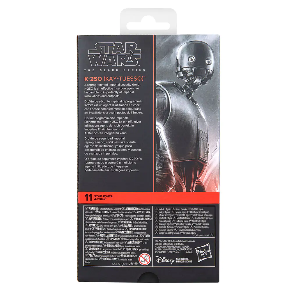 Star Wars Andor Cassian K-2SO Kay-Tuesso figura 15cm termékfotó