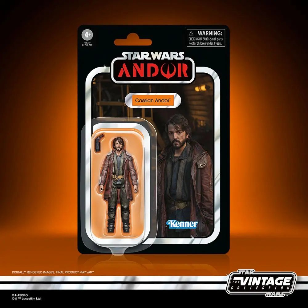Star Wars: Andor Vintage Collection Cassian Andor akciófigura 10 cm termékfotó