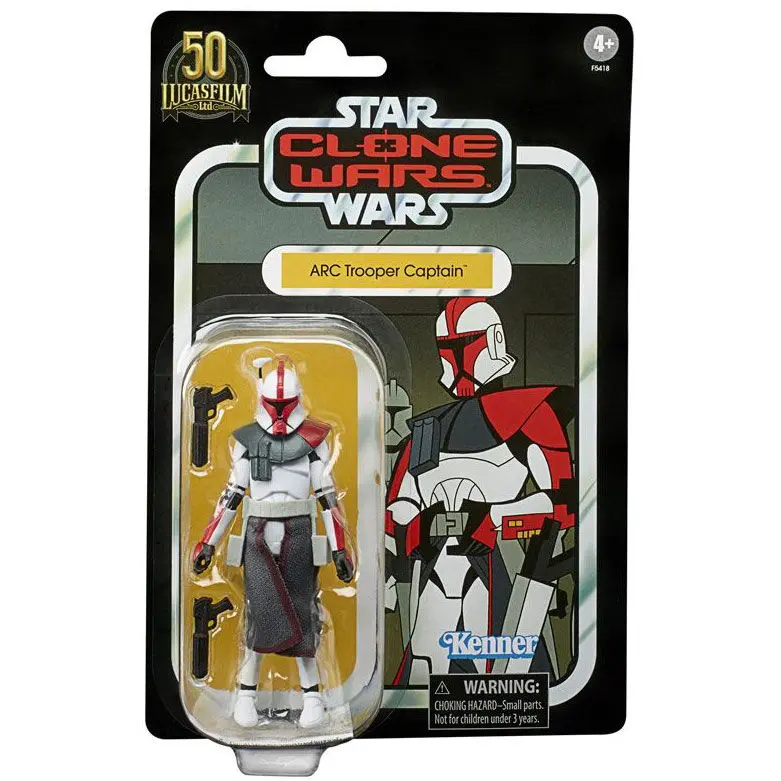 Star Wars Arc Trooper Captain figura Vintage 10cm termékfotó