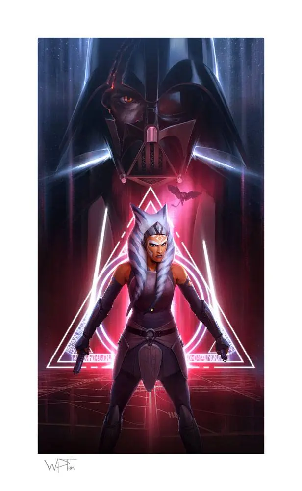 Star Wars Art Print Ahsoka Tano: Between Worlds 46 x 66 cm termékfotó