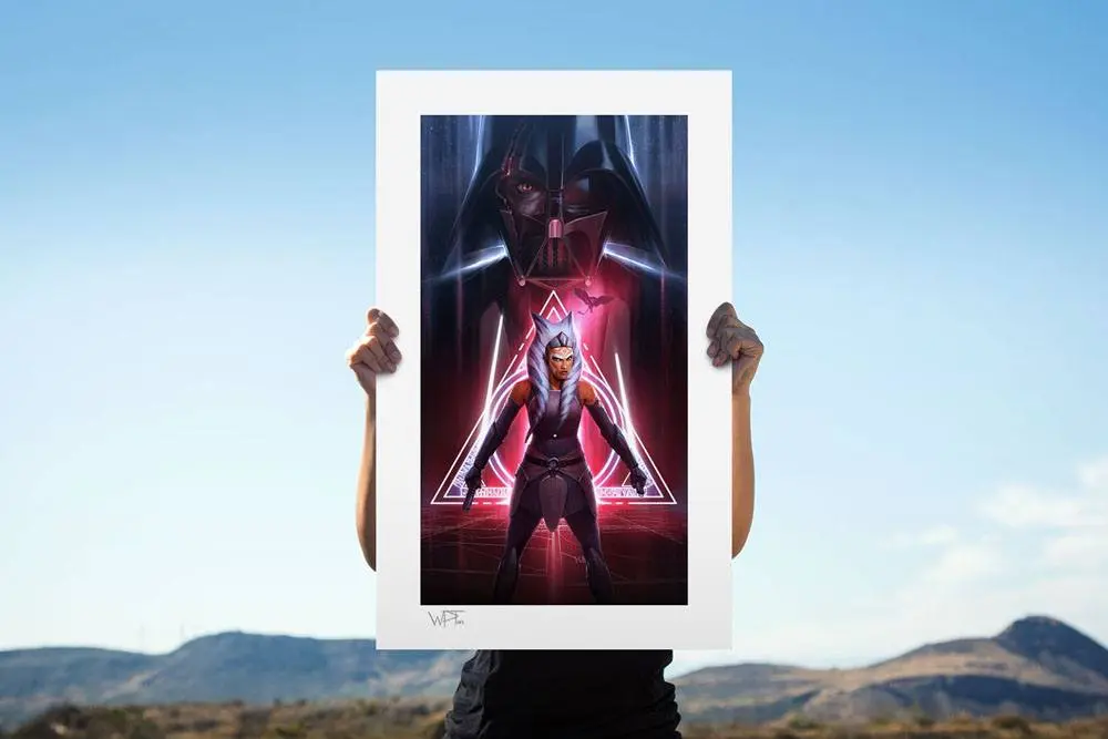 Star Wars Art Print Ahsoka Tano: Between Worlds 46 x 66 cm termékfotó