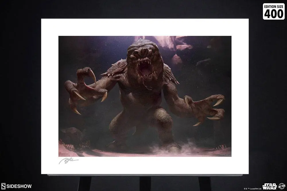 Star Wars Art Print The Rancor 61 x 46 cm termékfotó