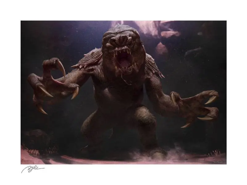 Star Wars Art Print The Rancor 61 x 46 cm termékfotó