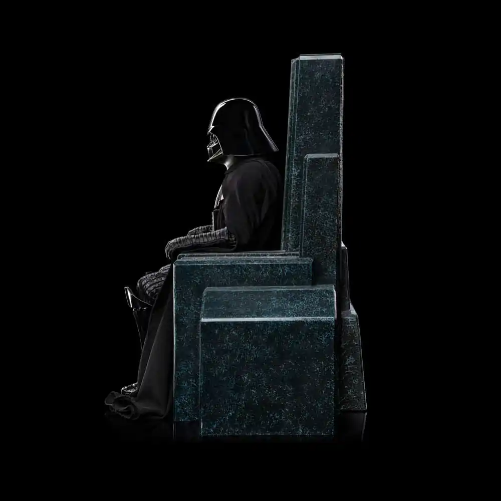 Star Wars Art Scale 1/10 Darth Vader on Throne szobor figura 18 cm termékfotó