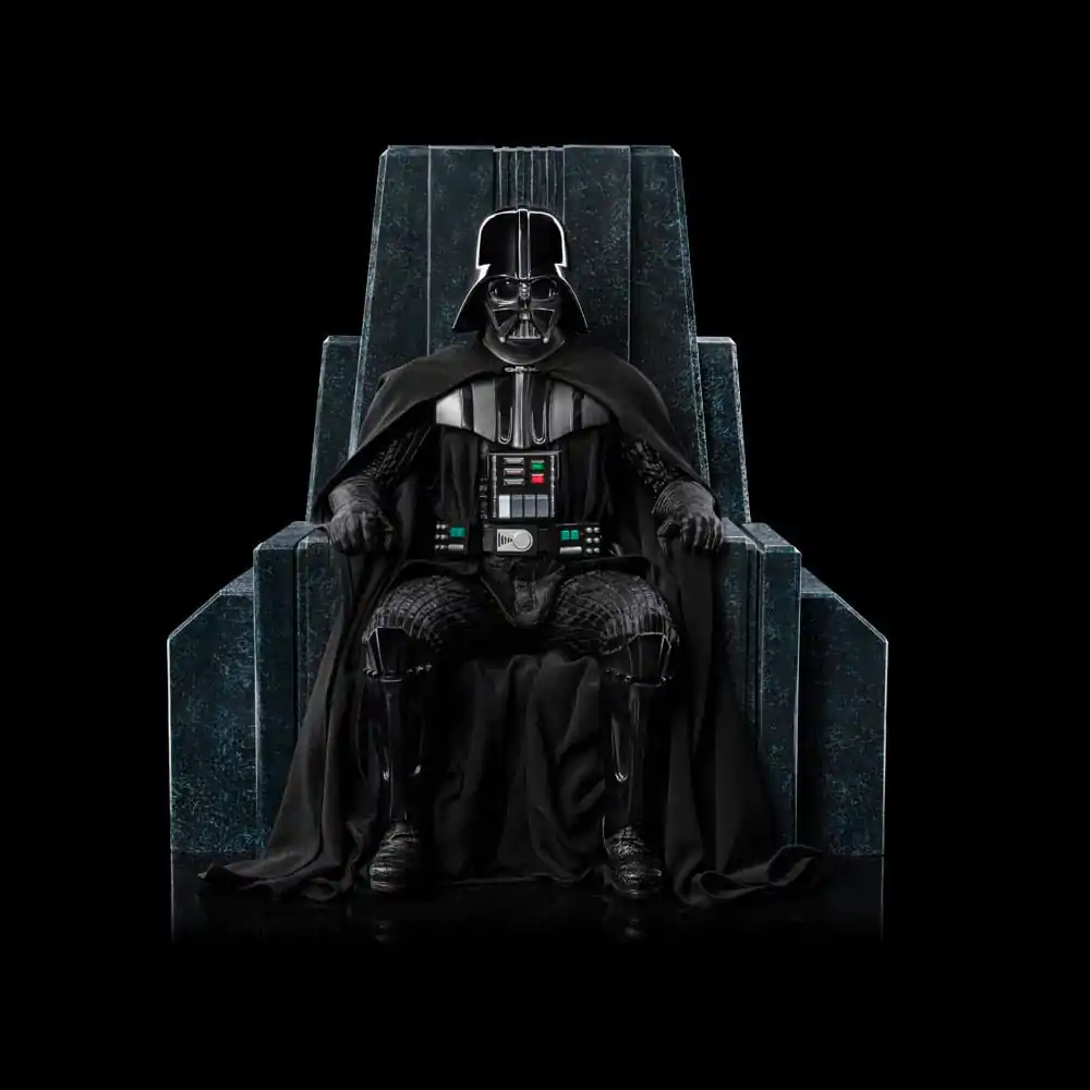 Star Wars Art Scale 1/10 Darth Vader on Throne szobor figura 18 cm termékfotó