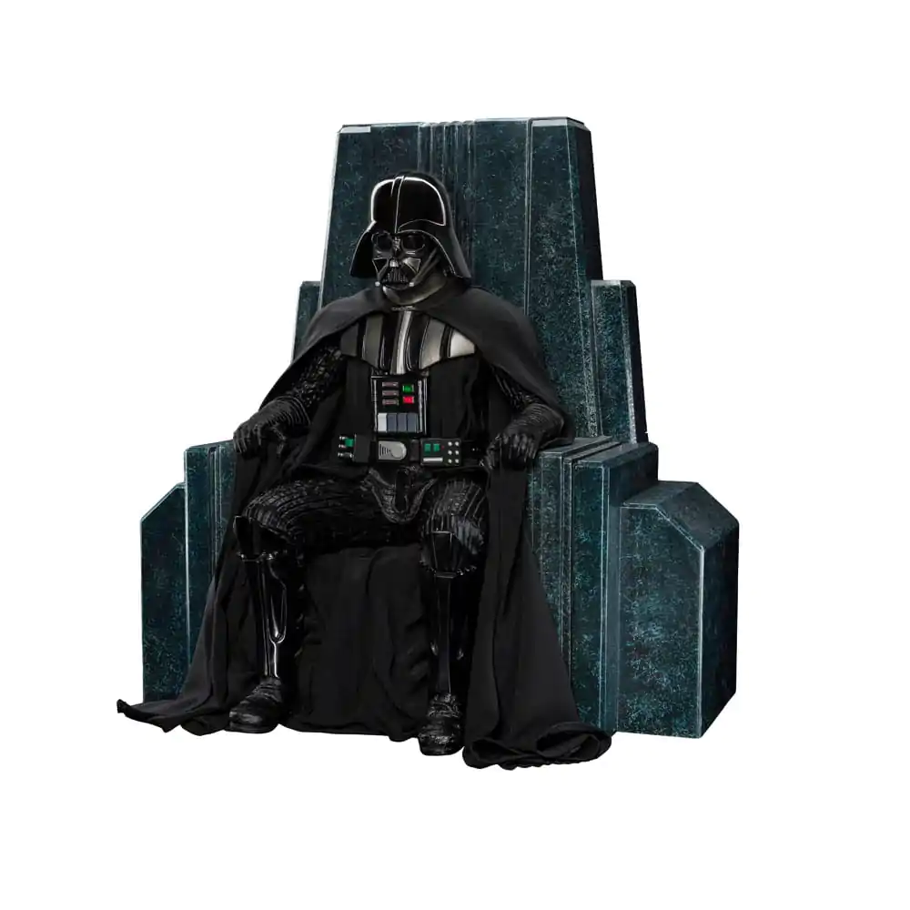 Star Wars Art Scale 1/10 Darth Vader on Throne szobor figura 18 cm termékfotó