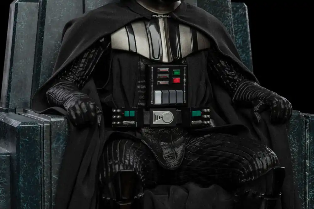 Star Wars Art Scale 1/10 Darth Vader on Throne szobor figura 18 cm termékfotó