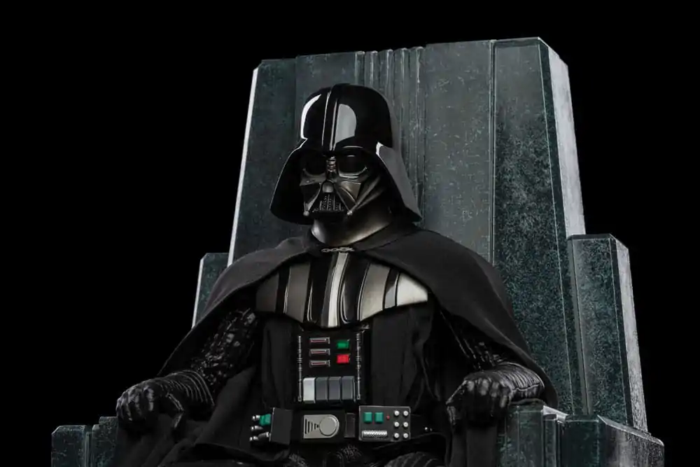 Star Wars Art Scale 1/10 Darth Vader on Throne szobor figura 18 cm termékfotó