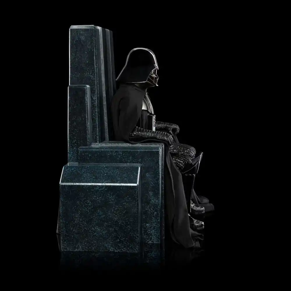 Star Wars Art Scale 1/10 Darth Vader on Throne szobor figura 18 cm termékfotó