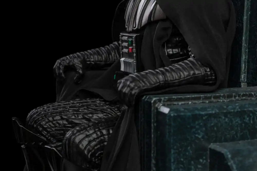Star Wars Art Scale 1/10 Darth Vader on Throne szobor figura 18 cm termékfotó