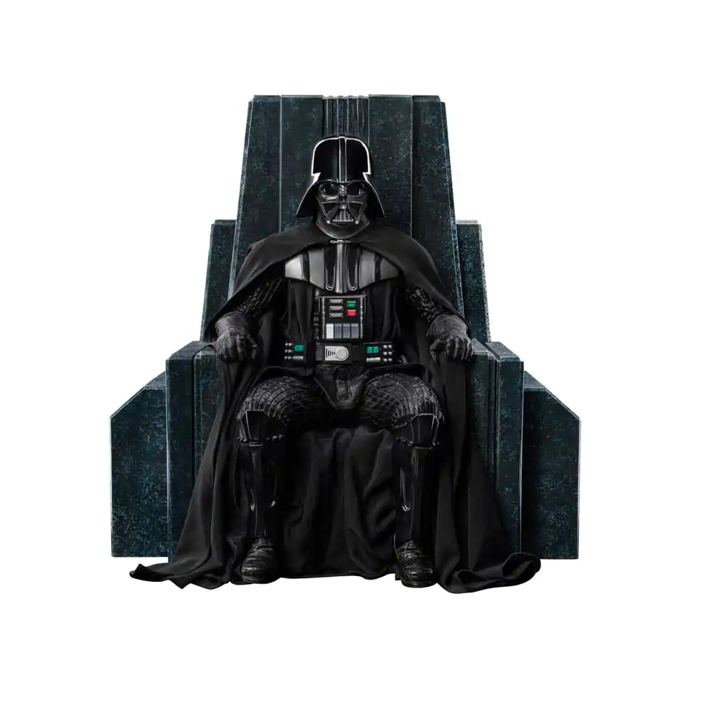 Star Wars Art Scale 1/10 Darth Vader on Throne szobor figura 18 cm termékfotó