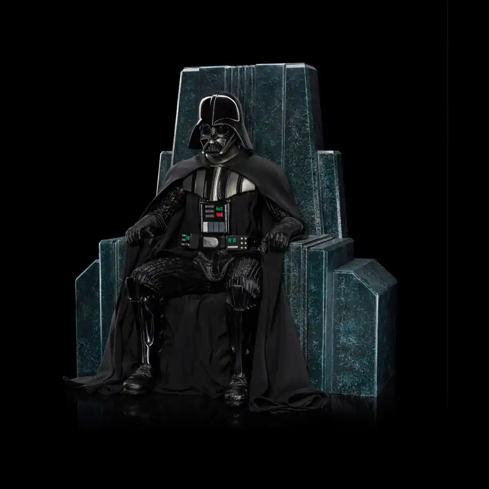 Star Wars Art Scale 1/10 Darth Vader on Throne szobor figura 18 cm termékfotó
