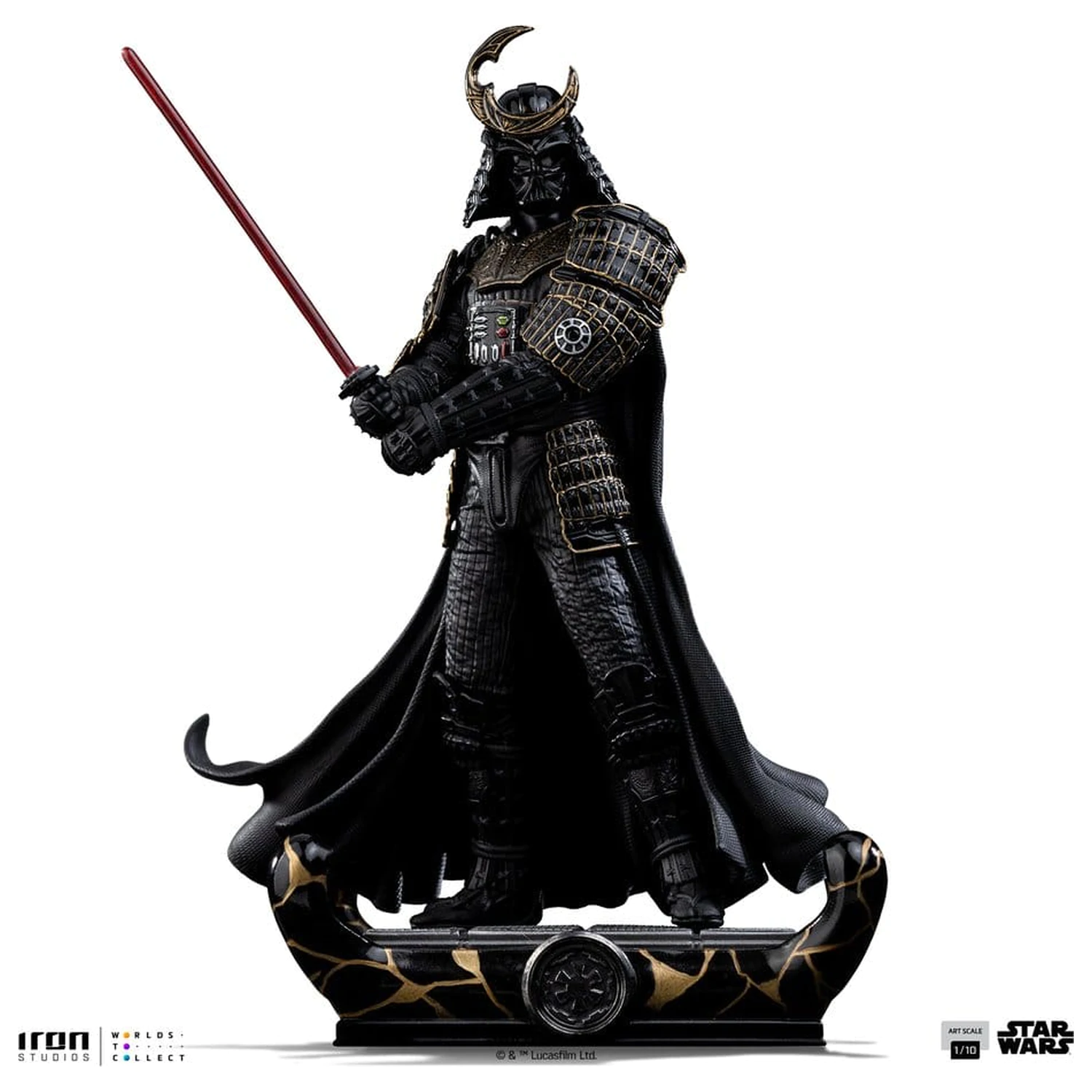Star Wars Art Scale 1/10 Darth Vader Samurai szobor figura 26 cm termékfotó