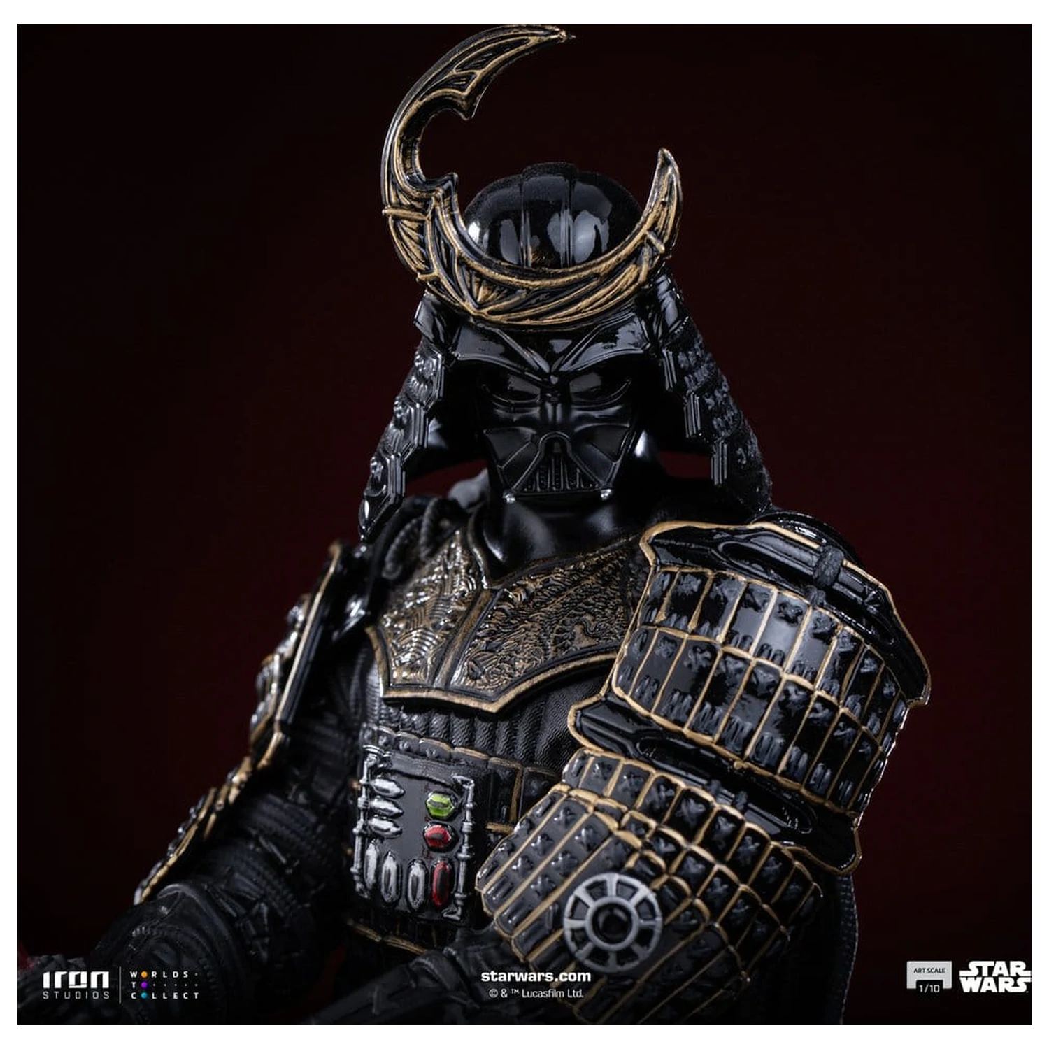 Star Wars Art Scale 1/10 Darth Vader Samurai szobor figura 26 cm termékfotó