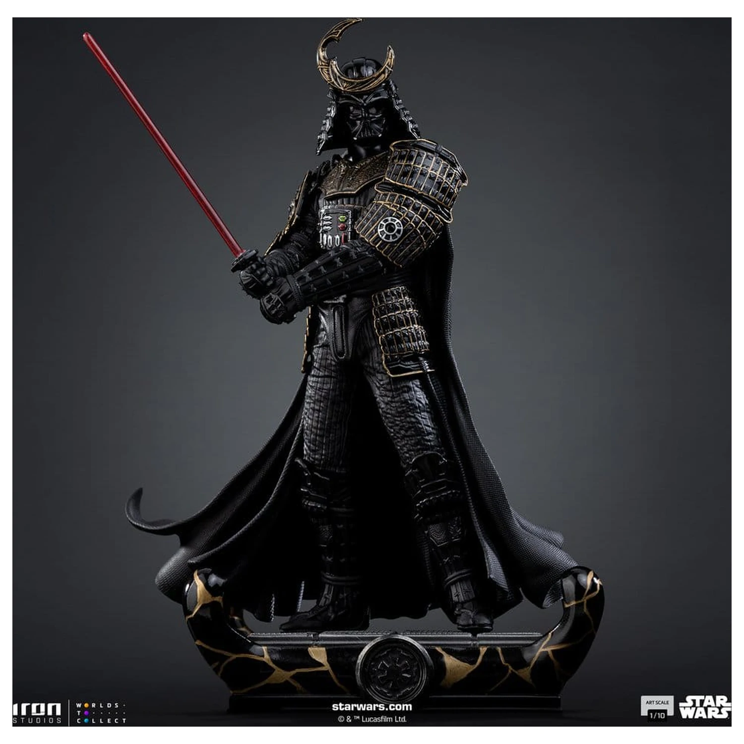 Star Wars Art Scale 1/10 Darth Vader Samurai szobor figura 26 cm termékfotó
