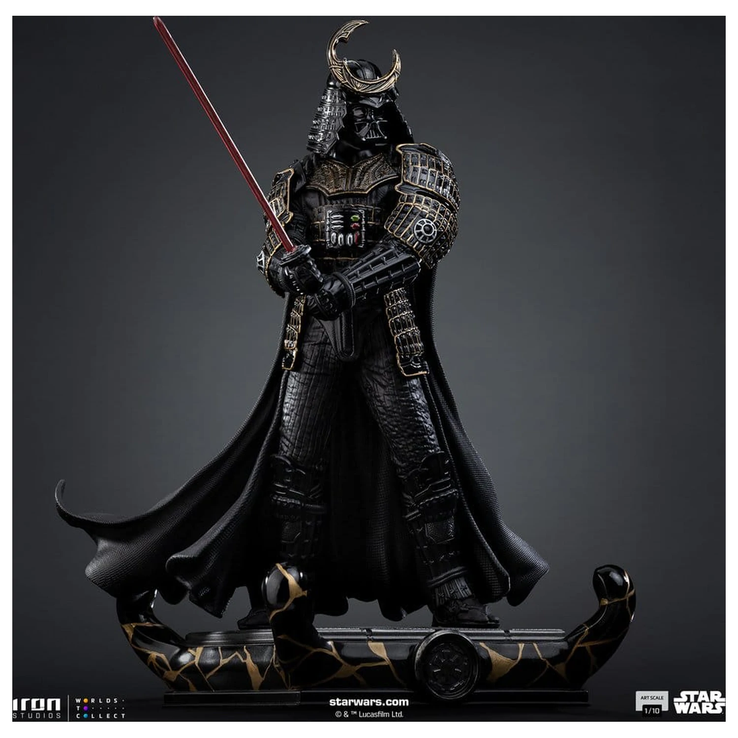 Star Wars Art Scale 1/10 Darth Vader Samurai szobor figura 26 cm termékfotó