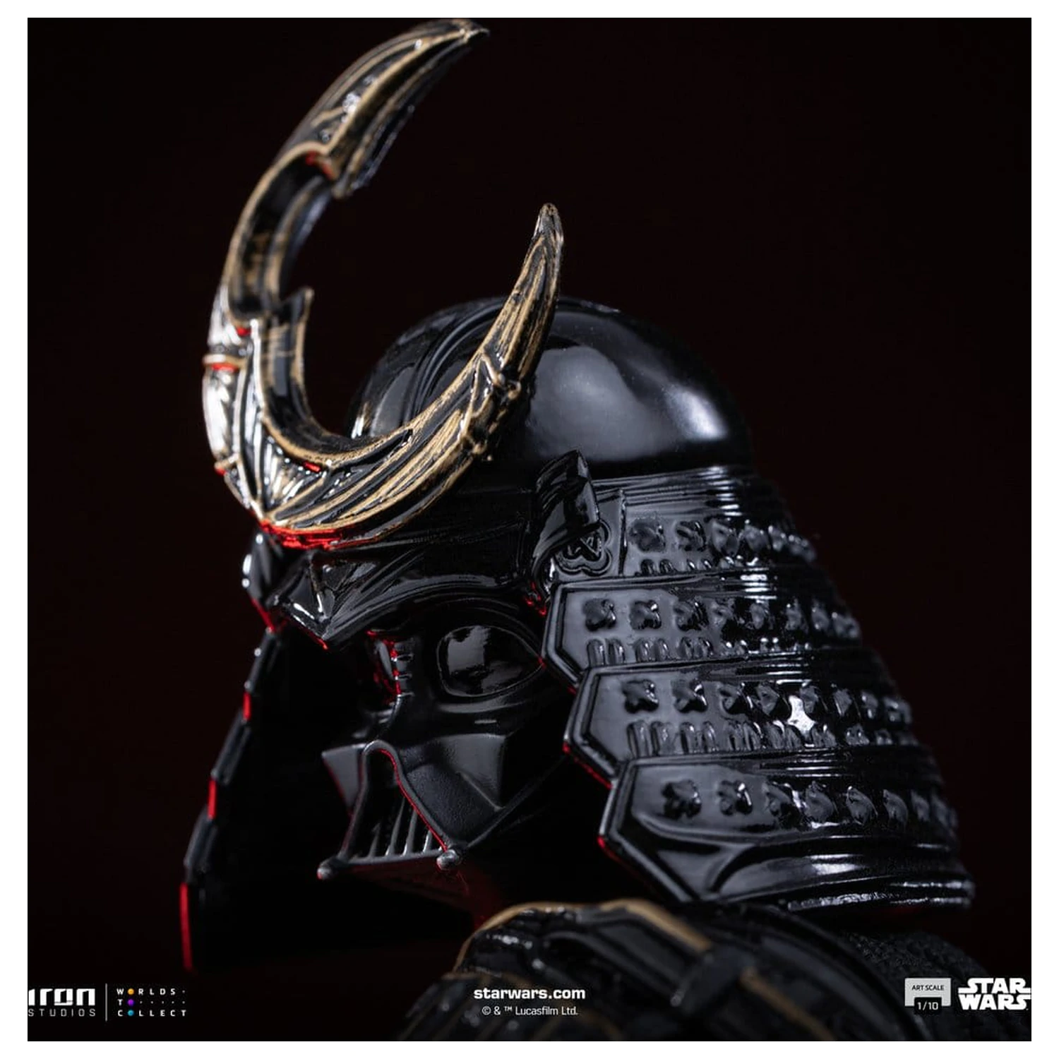 Star Wars Art Scale 1/10 Darth Vader Samurai szobor figura 26 cm termékfotó