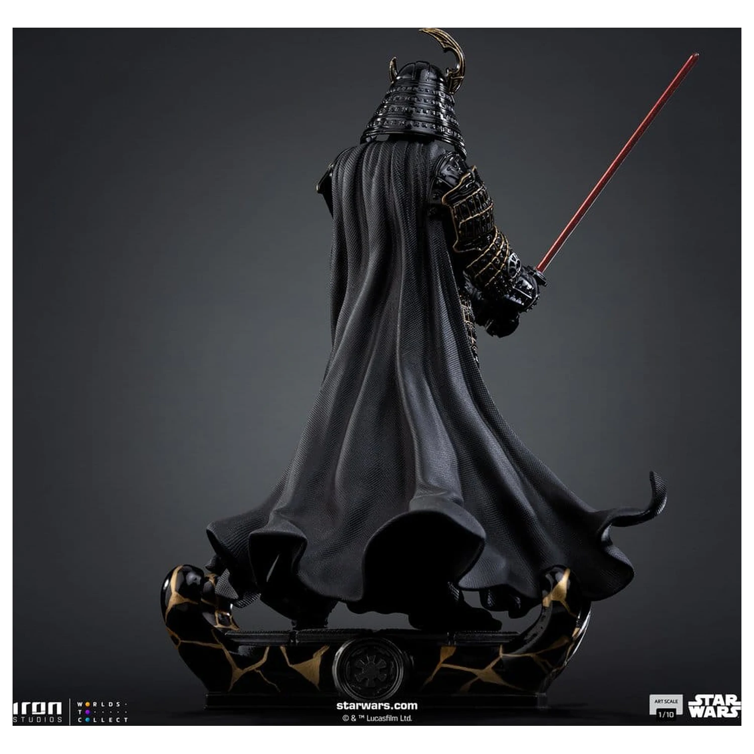 Star Wars Art Scale 1/10 Darth Vader Samurai szobor figura 26 cm termékfotó