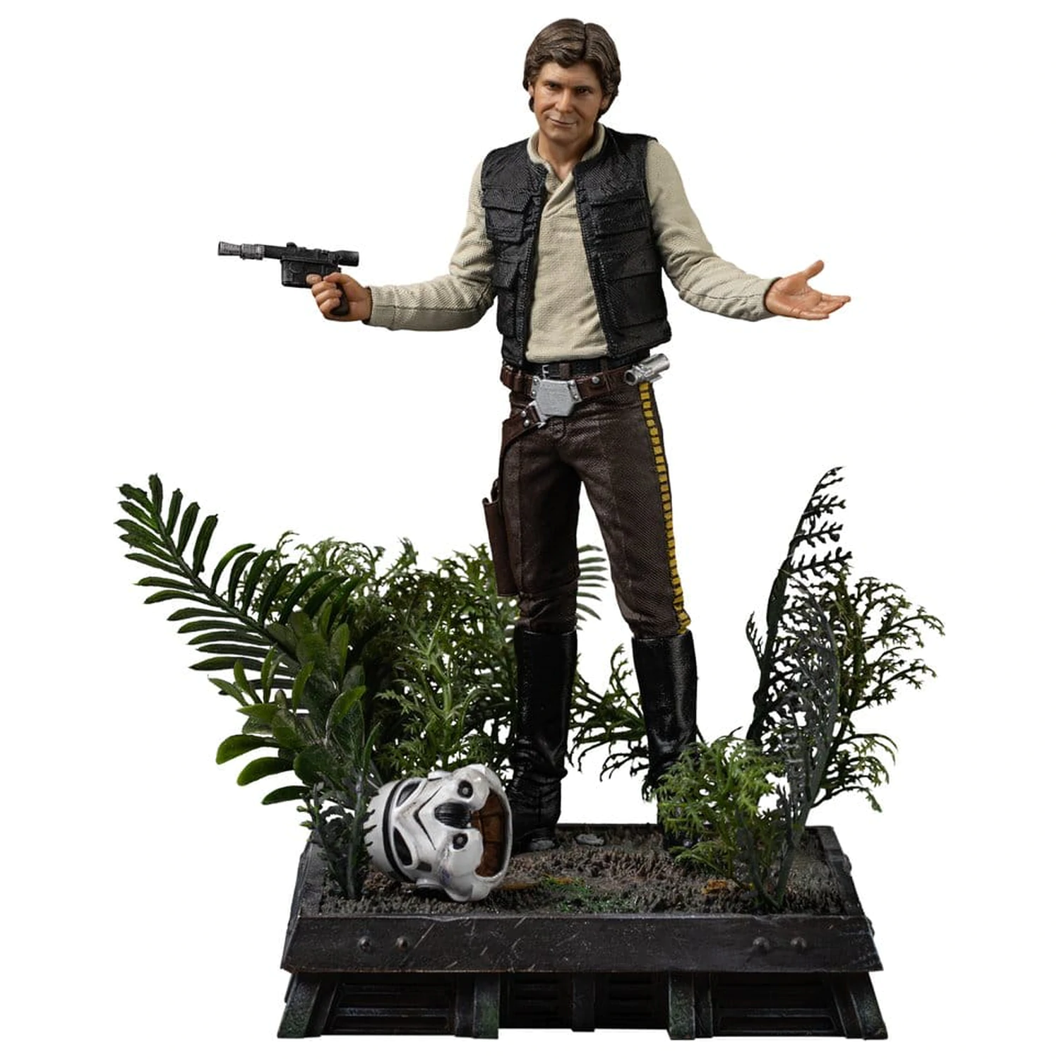 Star Wars Art Scale 1/10 Han Solo (Episode VI) szobor figura 22 cm termékfotó