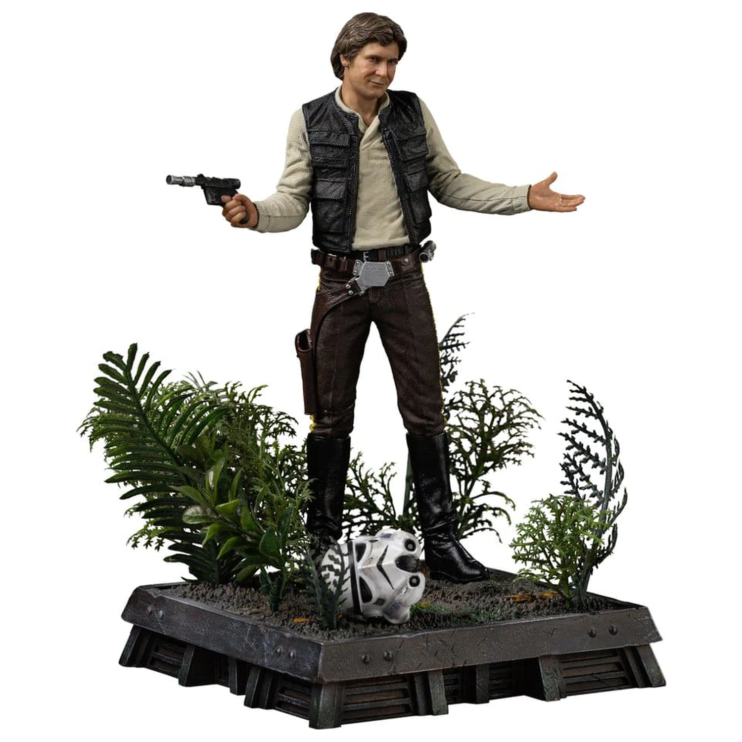 Star Wars Art Scale 1/10 Han Solo (Episode VI) szobor figura 22 cm termékfotó