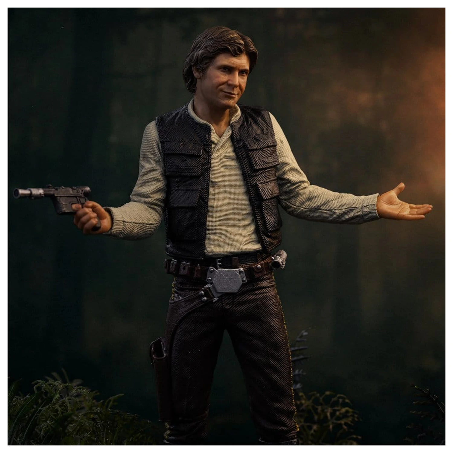 Star Wars Art Scale 1/10 Han Solo (Episode VI) szobor figura 22 cm termékfotó