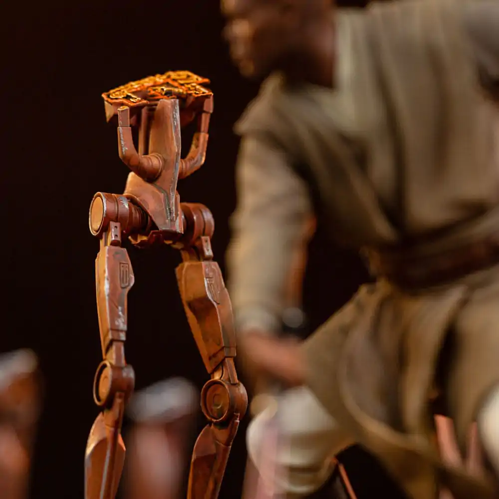 Star Wars Art Scale 1/10 Mace Windu szobor figura 18 cm termékfotó
