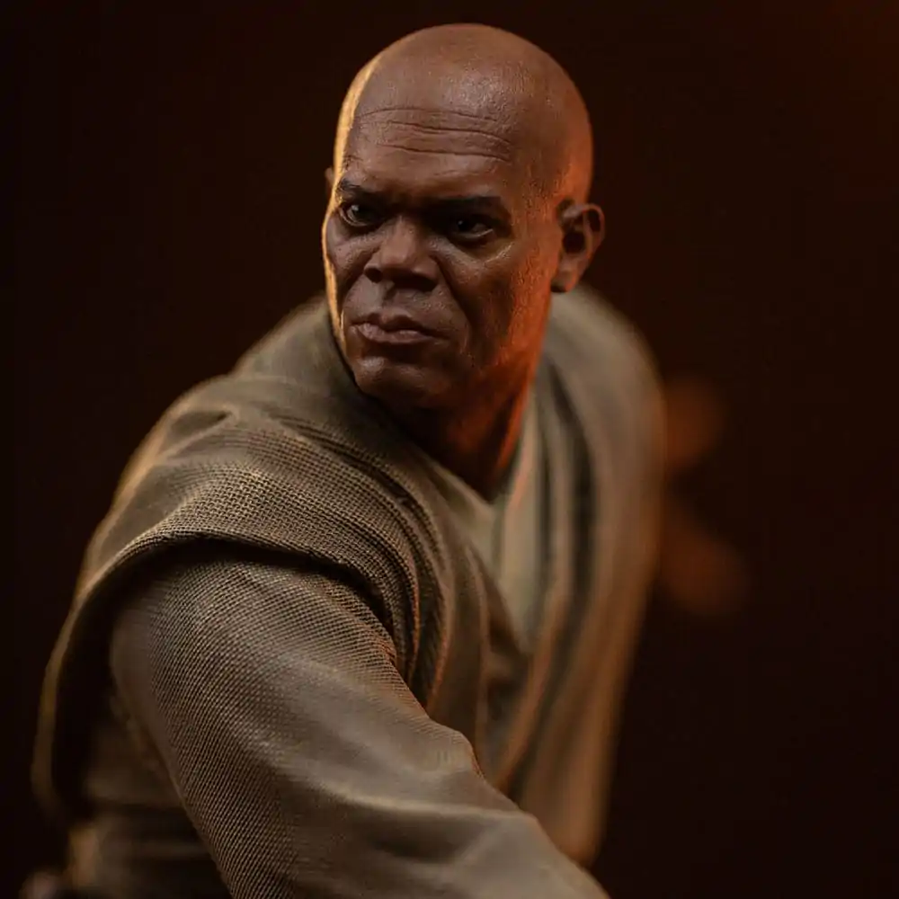 Star Wars Art Scale 1/10 Mace Windu szobor figura 18 cm termékfotó