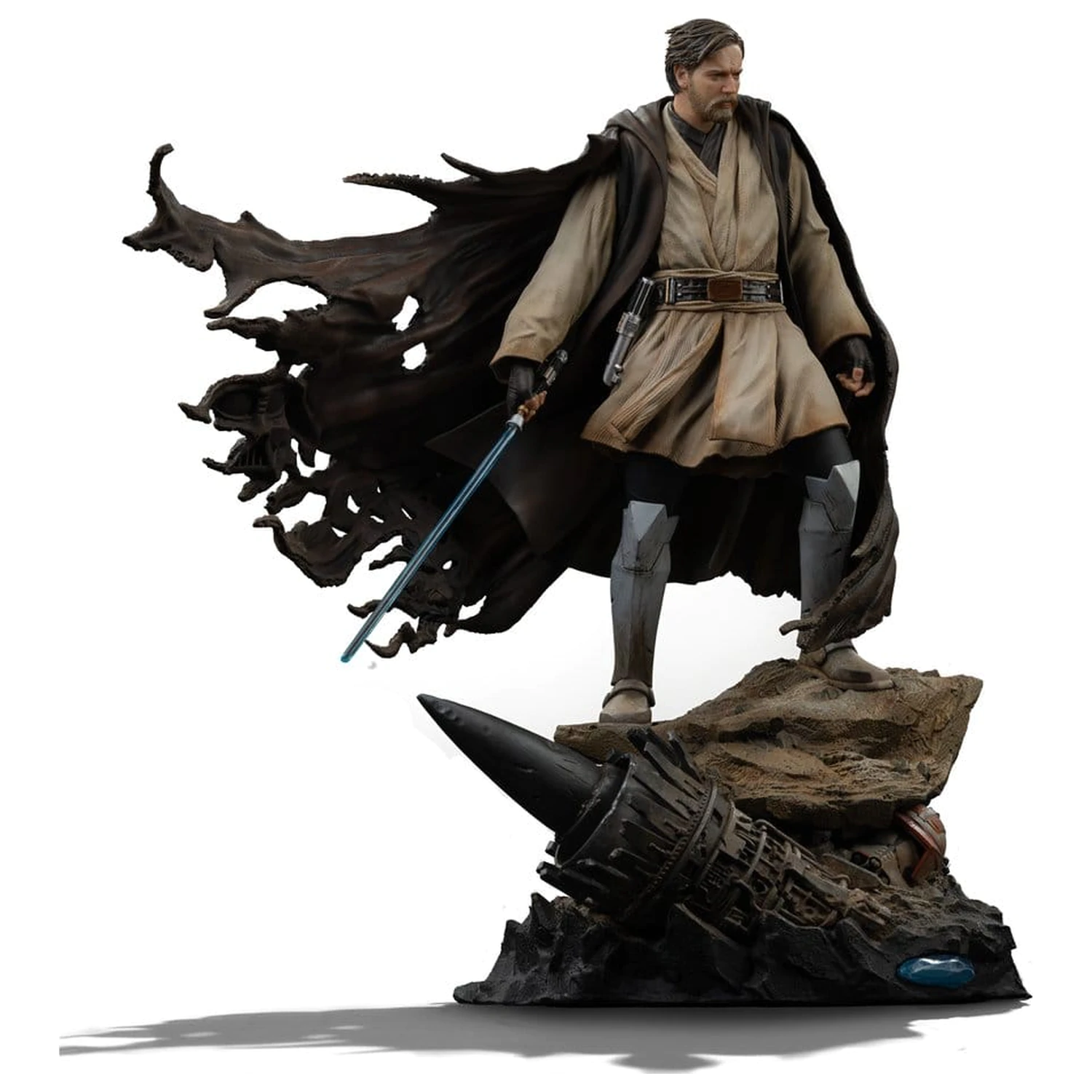 Star Wars Art Scale 1/10 Obi-Wan Signatures szobor figura 26 cm termékfotó