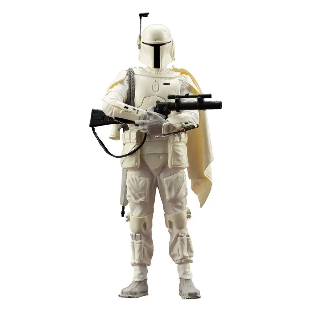 Star Wars ARTFX+ 1/10 Boba Fett White Armor Ver. PVC szobor figura 18 cm termékfotó