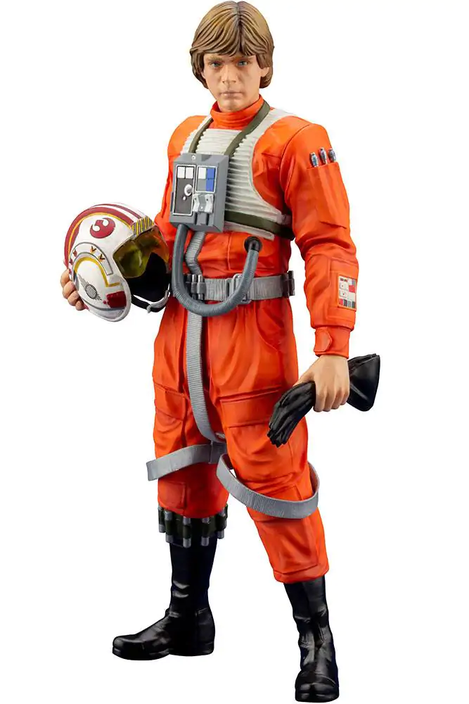 Star Wars ARTFX+ 1/10 Luke Skywalker X-Wing Pilot szobor figura 17 cm termékfotó