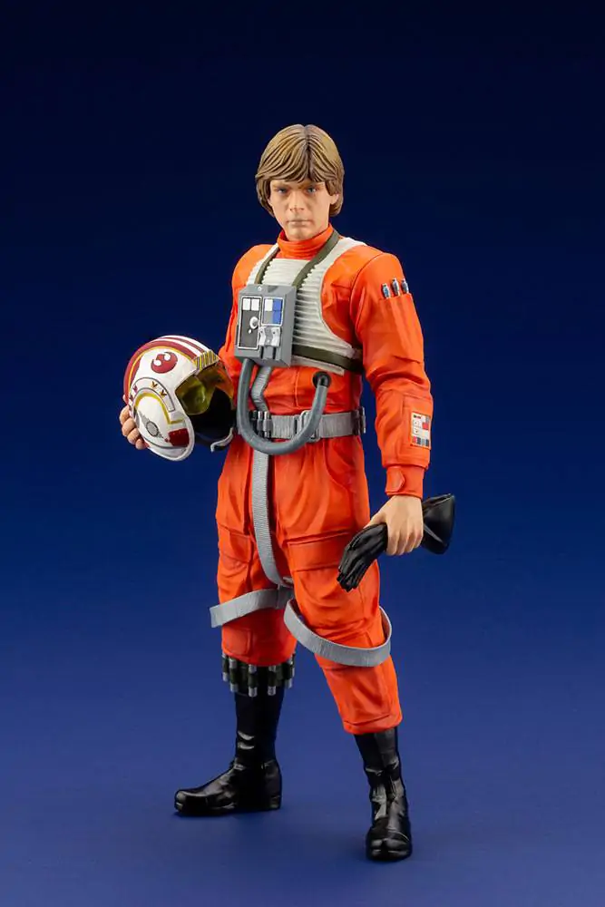 Star Wars ARTFX+ 1/10 Luke Skywalker X-Wing Pilot szobor figura 17 cm termékfotó