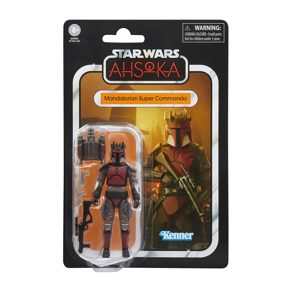 Star Wars Ashoka Mandalorian Super Commando figura 9,5cm termékfotó