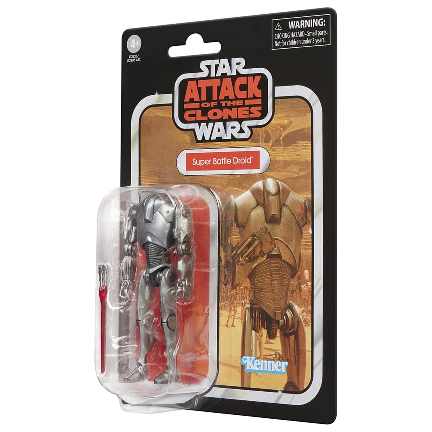 Star Wars Attack of the Clones Super Battle Droid figura 9,5cm termékfotó